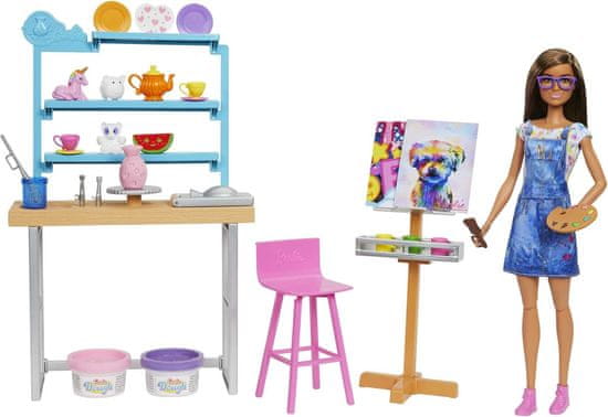 Mattel Mattel Barbie - Studio za sprostitev in ustvarjanje (HCM85)