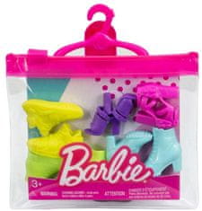Mattel Mattel Barbie - 5 parov čevljev v različnih barvah (HBV30)