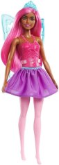Mattel Mattel Barbie Vila Baletna Plesalka - Lutka s Vijoličnimi Lasmi in Temnejšo Poltjo (GXD60)