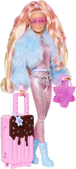 Mattel Mattel Barbie: Dodaten Fly - Lutka v snežnem modnem slogu (HPB16)