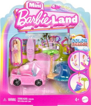 Mattel Mattel Barbie: Mini BarbieLand - Lutka in Plažno Vozilo (JCR35)