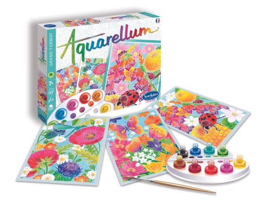 Sentosphére Aquarellum - Med cvetjem
