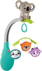 Fisher-Price Fisher-Price - Mobilna igrača za otroški voziček 3 v 1 (HGB90)