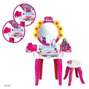 Klein Toys Barbie - Lepotni studio s svetlobno in zvočno funkcijo
