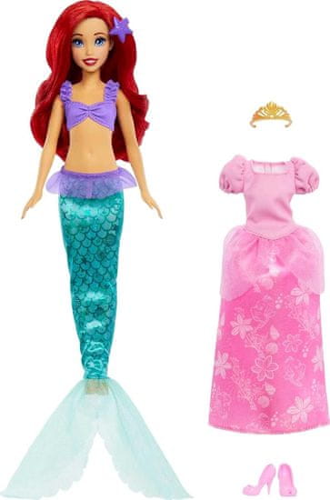 Disney Mattel Disney Princess - 2-v-1 od morske deklice do princese Ariel (HMG49)