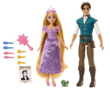 Disney Mattel Disney Princess - Rapunzel in Flynn Rider (HLW39)