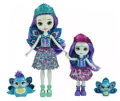 Enchantimals Mattel Enchantimals - Patter Peacock & Flap Sisters (HCF83)