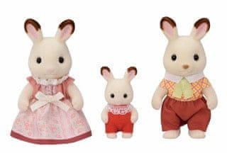 Sylvanian Families Družina Čokoladnih Zajcev