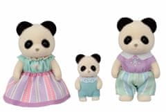 Sylvanian Families Trojček pandje družine (oče/mati/dojenček)
