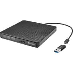 Sandberg Zunanji DVD-pogon USB-C