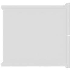 Vidaxl Nočne omarice 2 kosa bele 40x30x30 cm iverna plošča
