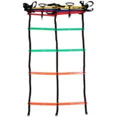 Merco MultiColor Dvojna agility lestev, dvojna dolžina 4,5 m