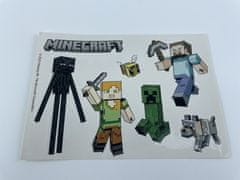 Šolski set Minecraft z barvnim peresom