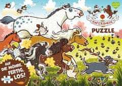 Magellan Puzzle Ovsena ekipa Dirka za korenček 200 kosov
