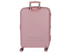 Jada Toys Movom Riga Pink, Komplet luksuznih potovalnih kovčkov iz ABS 70cm/55cm, 5998965