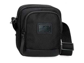 Joummabags Moška torba z dvema predaloma Pepe Jeans Blackmore, črna , 7055242