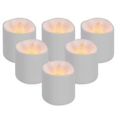 Goobay LED namizna baterijska sveča 4.2x3.9cm set 6