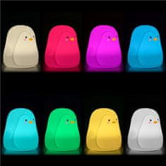 Goobay RGB LED "Pingvin" baterijska namizna nočna lučka
