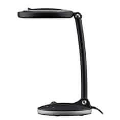 Goobay povečevalna 1,75x 6W 80-450lm LED črna namizna svetilka