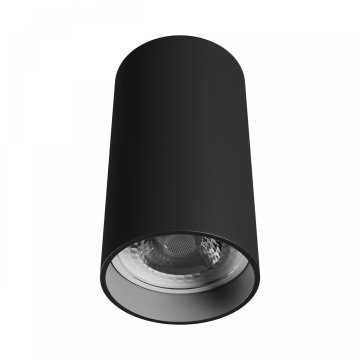 Spectrum točkovna svetilka CHLOE 230V 1xGU10 IP20 55x100mm črna