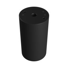 Spectrum točkovna svetilka CHLOE 230V 1xGU10 IP20 55x100mm črna