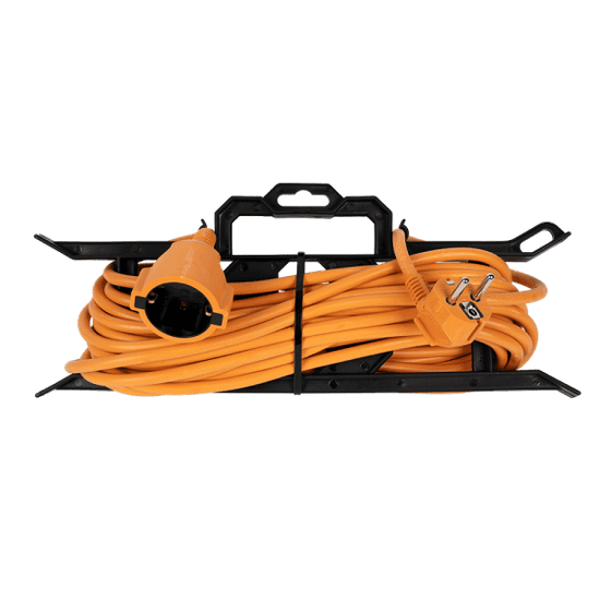 ELMARK podaljšek 10M H05VV-F 3X1.5MM² ORANŽNA