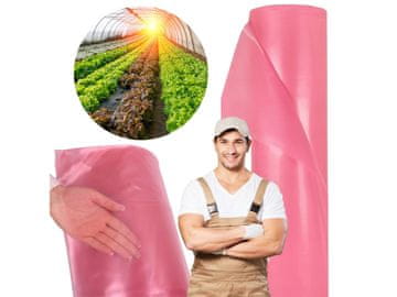 Bellushortus Roza vrtnarska folija, tunel UV5 trislojna CAMPOILA