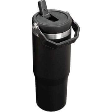 Stanley Termo Kozarec Iceflow Flip Straw Tumbler, 0,89L, Black