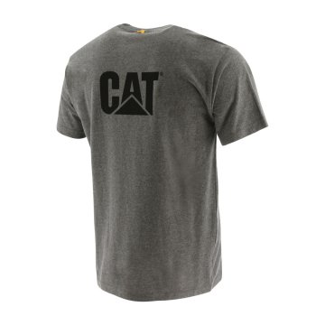 CAT Moška majica s kratkimi rokavi CAT W05324 siva