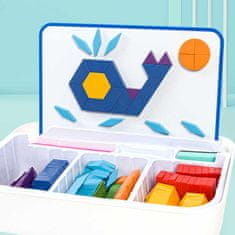 Magnetic Tiles Magnetni komplet Magic Tangram Puzzle 252 kosov