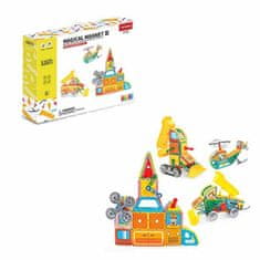 Magnetic Tiles Magnetni komplet Heavy Equipment set 126 kosov - Magical Magnet II