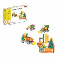 Magnetic Tiles Magnetni komplet Heavy Equipment set 65 kosov - Magical Magnet II