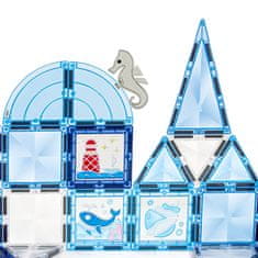 Magnetic Tiles Magnetni gradbeni Window Art Ocean 40ks - Magnetic Tiles