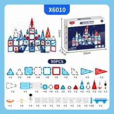 Magnetic Tiles Magnetni gradbeni Window Art Space 90ks - Magnetic Tiles
