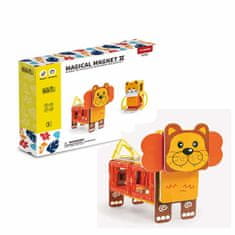 Magnetic Tiles Magnetni komplet Happy Animal 60 kosov - Magical Magnet II