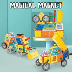 Magnetic Tiles Magnetni komplet Engineering set 96 kosov - Magical Magnet II