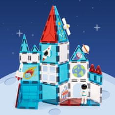 Magnetic Tiles Magnetni gradbeni Space 39ks - Magnetic Tiles