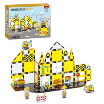 Magnetic Tiles Magnetni gradbeni Engineering 47ks - Magnetic Tiles