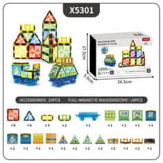 Magnetic Tiles Magnetne ploščice Kaleidoscope 23+18 kos