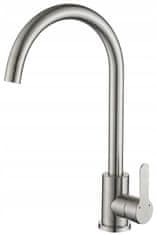 shumee Dvojno jekleno korito 80x50 + odprtina za pipo + sifon + pipa