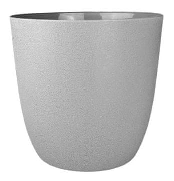 shumee Ekološki platinasti pokrov 13,8x14,8 cm klasični cvetlični lonček Turo