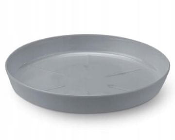shumee Siv krožnik za cvetlični lonec 12,6 cm Plastični