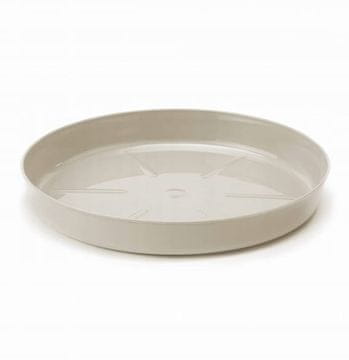 Lamela Krožnik za cvetlični lonček taupe barve 14,5 x 2,1 cm Plastika