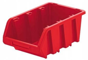 Prosperplast Delavniški pladenj 8x6x11,5 cm rdeč, praktičen in vzdržljiv
