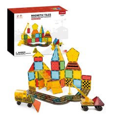 Magnetic Tiles Magnetni gradbeni set Dream Builder 72delni set - Magnetic Tiles
