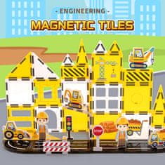 Magnetic Tiles Magnetni gradbeni Engineering 31ks - Magnetic Tiles