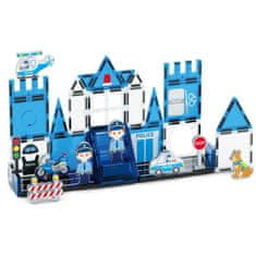 Magnetic Tiles Magnetni gradbeni Police 42ks - Magnetic Tiles
