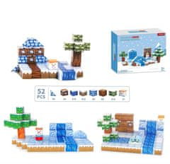 Magnetic Tiles Magnetic Building Block - Mine World 52kos