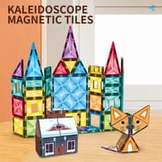 Magnetic Tiles Magnetne ploščice Kaleidoscope 60+60 kos