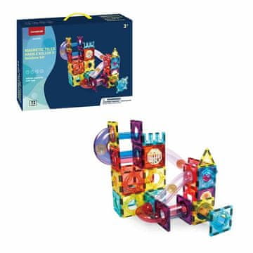 Magnetic Tiles Magnetni gradbeni set Marble Roller II 72 delni set - Magnetic Tiles